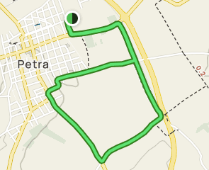 track Área Rural de Petra