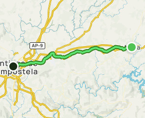 track Camino Francés: Arzúa - Santiago de Compostela