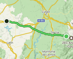 track Camino Francés: Triacastela - Arzúa