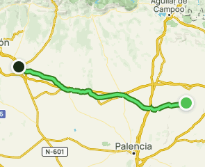 track Camino Francés: Castrojeriz - Mansilla de las Mulas