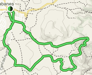 track Cabanes - Cerro la Bomba - Toll de Cabrera
