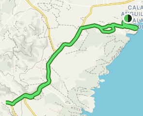 track Cala Mendia - Sa Mola