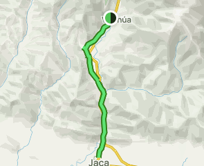 track Camino de Santiago : Villanúa - Jaca