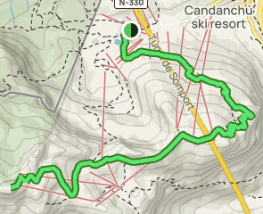 track Candanchú - Tuca Blanca