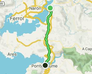 track Camino Inglés: Neda a Miño