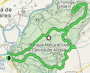 track Camino del Retén - Ecce-Homo - Camino de los Catalanes