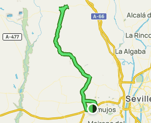 track Bormujos - Gerena - Ruta del Agua