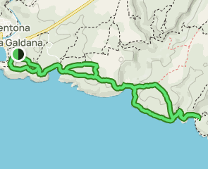 track Cala Galdana - Cala Mitjana - Cala Escorxada vía Camí de Cavalls
