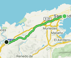 track Camino del Norte: Santander a Polanco