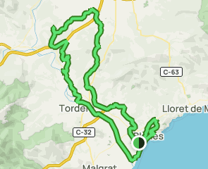 track Blanes - Iglesia San Pere - Ermita Sant Joan