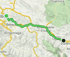 track Bilbao - Durango - Otxandio