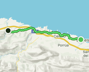 track Camino del Norte: Celorio a Piñeres