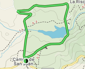 track Campo de San Juan - Embalse La Risca