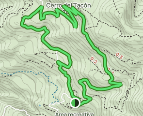 track Área Recreativa El Alcázar - Cerro del Tacón