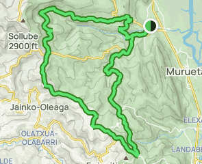 track Altamira - Apileta - Mendigana - Zallobante - Arkotxamendi