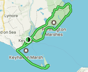 Keyhaven Marshes and Hurst Castle Circular, Hampshire, England - 17 ...