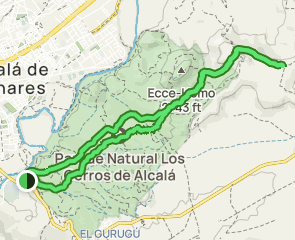 track Casa del Llano via Camino de los Tarayes