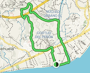 track Camping Almanat - Playa de Almayate - Río Vélez