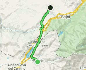 track Camino Sanabrés: Hervás - La Calzada de Béjar