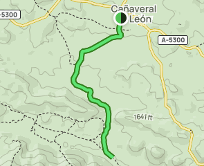 track Cañaveral de León - Ribera de Hinojales