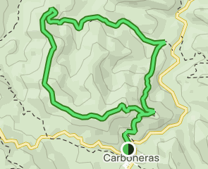 track Carboneras - Los Santos - El Prado de Andrés