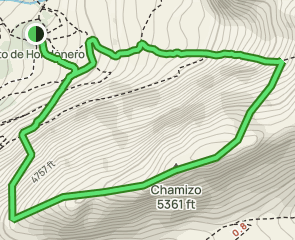 track Alto de Hondonero - Cueva del Chamizo