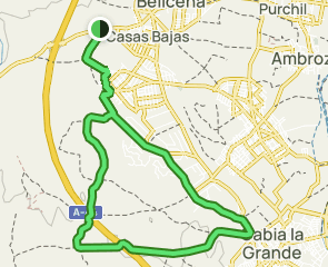 track Belicena - Gabia Grande
