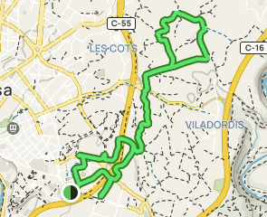 track Cal Gravat - Zona d'Acampades Emili Freixa