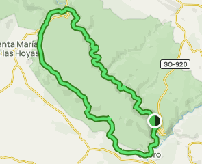 track Cañón Río Lobos - Puente Siete Ojos - Ucero