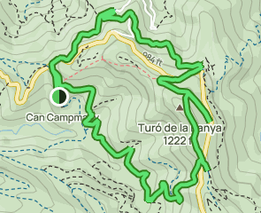 track Can Campmanyr - Can Calopa de Dalt