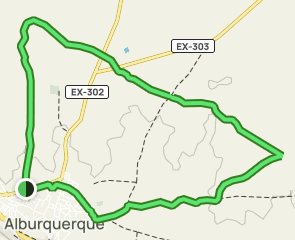 track Cañada Boyal de Alburquerque