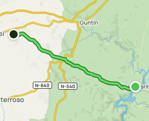 track Camino Francés: Portomarín - Os Valos
