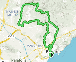 track Blanés - Sant Daniel