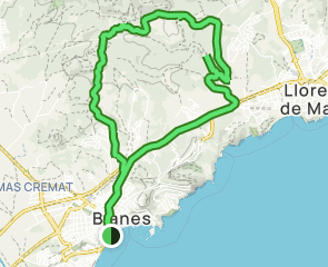track Blanes - Lloret