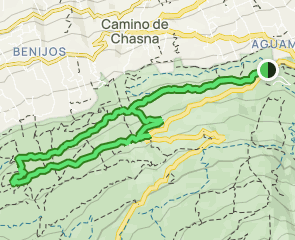 track Caldera Benijos - Mirador de Mataznos