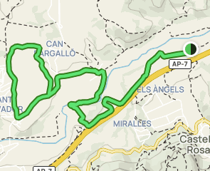 track Ca n'Abat - Can Bargalló - Sant Salvador