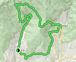 track Capileira - Pico del Sabinar - Trevélez