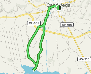 track Candelada - Embalse Rosarito