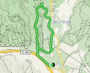 track Bosc de Mas Reixac de Bell-lloc