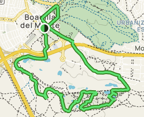 track Boadilla del Monte - Parque El Bosque de Santander