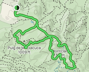 track Abocador de Solius - Puig de Matxacuca - Montclar