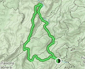 track Área recreativa de la Franqueta - Río Estrets - La Dona Girada