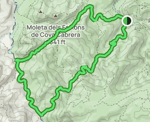 track Area Recreativa Franqueta - Refugio Mas de Damia