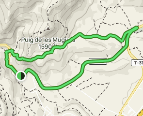 track Bassa de les Fontanelles - La Torraxa - Castellet de les Mugues