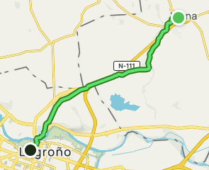track Camino Francés: Viana - Logroño