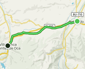 track Camino Francés: Belorado - Villafranca Montes de Oca