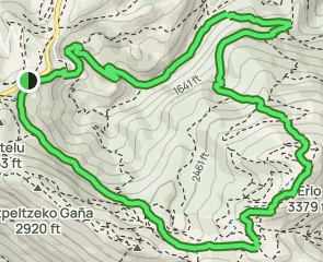 track Area recreativa de Zorrozpe - Pico Xoxote - Pico Eriocruz - Pico Erio