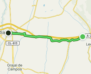 track Camino Francés: Terradillos de los Templarios - Sahagún