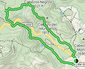 track Cabezo del Murciano - Senda de la Acequia Carrasquilla