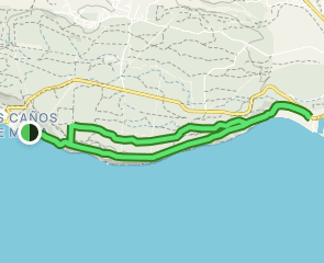track Caños de Meca - Sendero de los Acantilados de la Breña